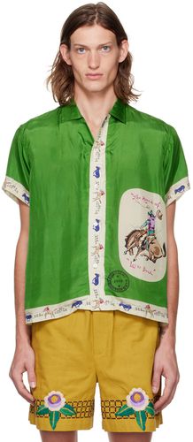 Bode Green Round Up Shirt - Bode - Modalova