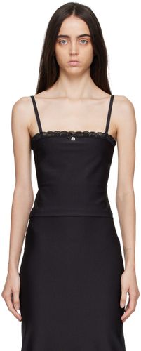 Alexanderwang.t Black Lace Tank Top - alexanderwang.t - Modalova