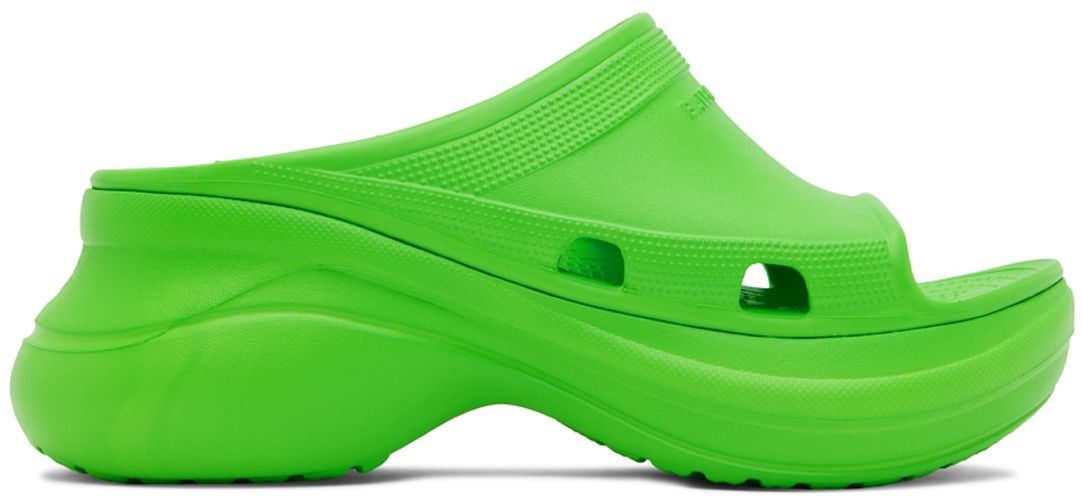 Green Crocs Edition Slides - Balenciaga - Modalova