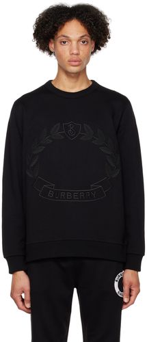 Burberry Black Oak Leaf Sweatshirt - Burberry - Modalova