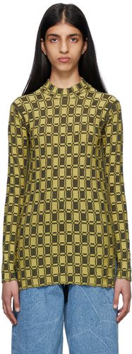 Yellow Paris Vichy Sweater - Kenzo - Modalova