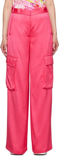 Versace Pink Cargo Pocket Trousers - Versace - Modalova