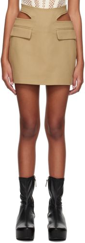 Y Front Buckle Miniskirt - Dion Lee - Modalova