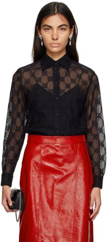 Gucci Black GG Blouse - Gucci - Modalova
