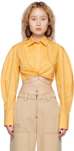 Yellow Le Raphia 'La Chemise Plidao' Shirt - Jacquemus - Modalova