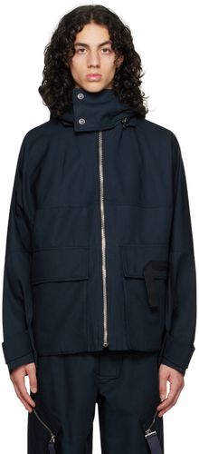Navy Le Raphia 'Le Blouson Molhado' Jacket - Jacquemus - Modalova