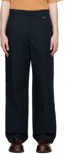 Navy Le Raphia 'Le Pantalon Banho' Trousers - Jacquemus - Modalova