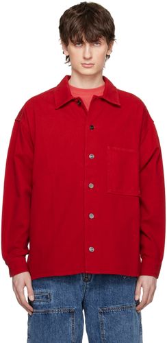 Red Le Raphia 'La Surchemise Tecido' Shirt - Jacquemus - Modalova