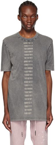 Gray Printed T-Shirt - 11 by Boris Bidjan Saberi - Modalova