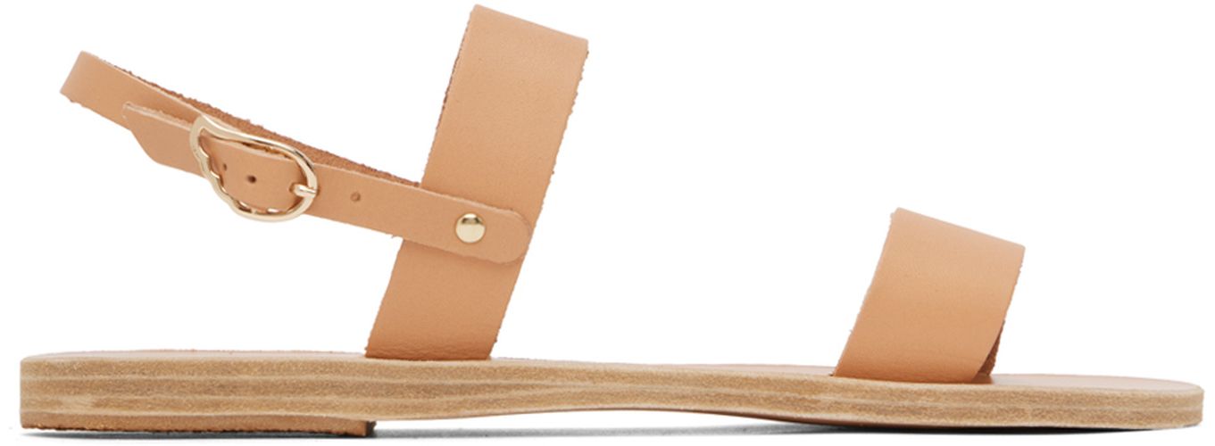 Tan Clio Sandals - Ancient Greek Sandals - Modalova