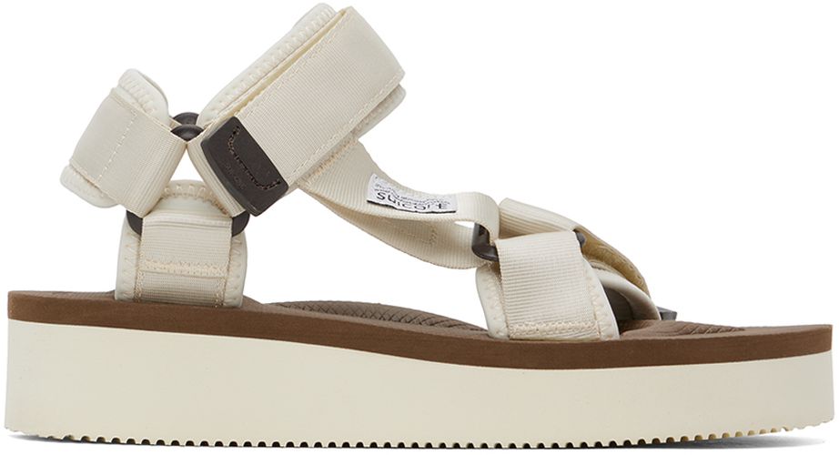 Off-White & Brown DEPA-2PO Sandals - Suicoke - Modalova