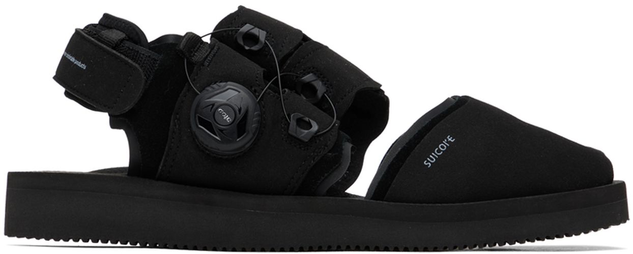 Suicoke Black HAKU-ab Sandals - Suicoke - Modalova
