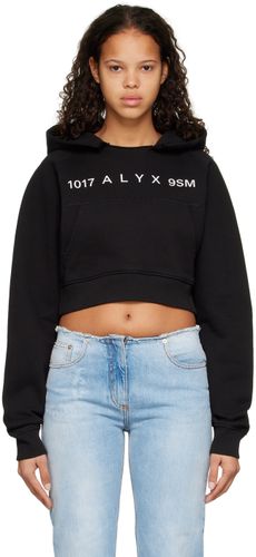 ALYX 9SM Black Cropped Hoodie - 1017 ALYX 9SM - Modalova