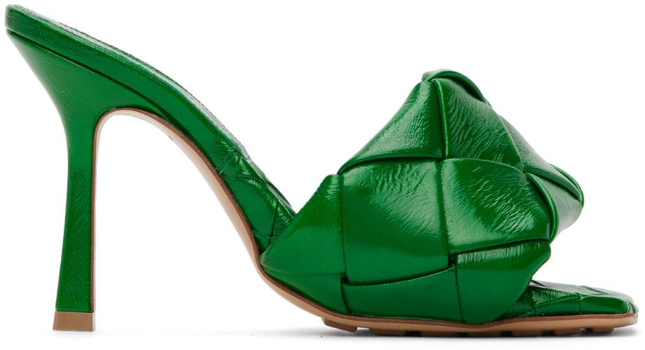 Bottega Veneta Green Lido Mules - Bottega Veneta - Modalova