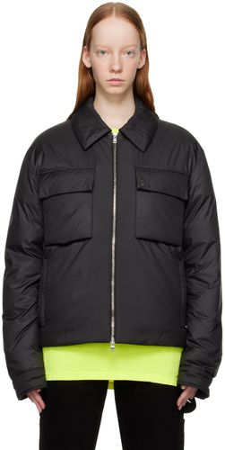 AMIRI Black Printed Down Jacket - AMIRI - Modalova