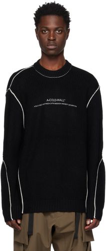 A-COLD-WALL* Black Dialogue Sweater - A-COLD-WALL* - Modalova