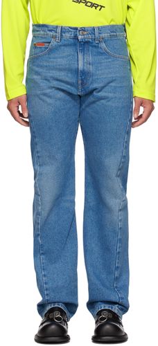 Martine Rose Blue Twist Seam Jeans - Martine Rose - Modalova