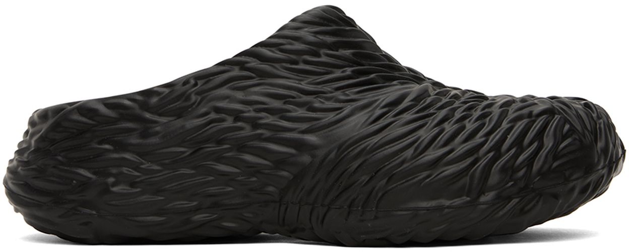 Emporio Armani Black Wave Mules - Emporio Armani - Modalova