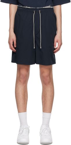 Camiel Fortgens Navy Knee Shorts - Camiel Fortgens - Modalova