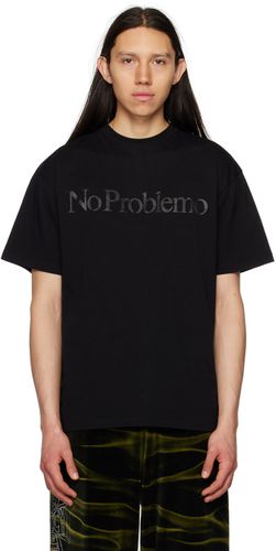 Aries Black 'No Problemo' T-Shirt - Aries - Modalova