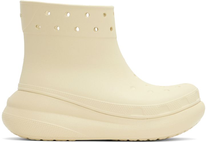 Crocs Off-White Crush Boots - Crocs - Modalova