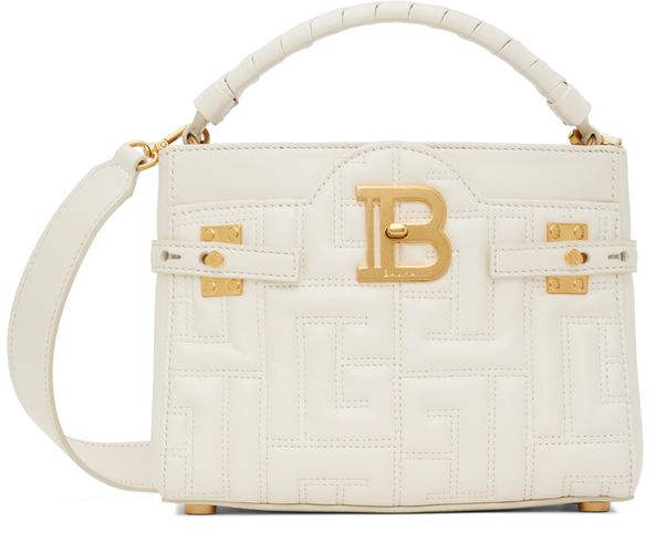 Balmain Off-White B-Buzz 22 Bag - Balmain - Modalova