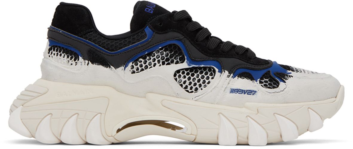 Black & White B-East Sneakers - Balmain - Modalova