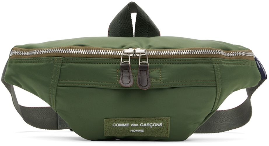 Khaki Logo Patch Pouch - Comme des Garçons Homme Plus - Modalova