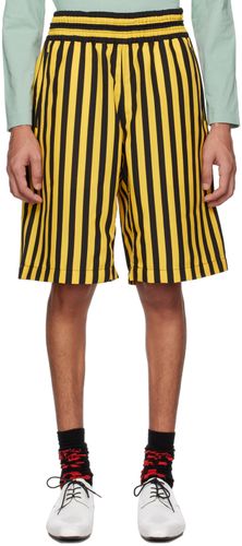 Yellow Striped Shorts - Comme des Garçons Homme Plus - Modalova