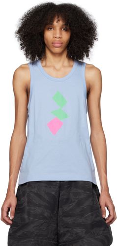 Blue Scoop Neck Tank Top - Comme des Garçons Homme Plus - Modalova