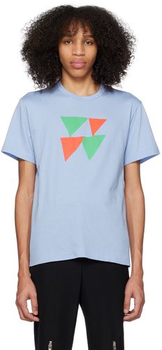 Blue Graphic T-Shirt - Comme des Garçons Homme Plus - Modalova