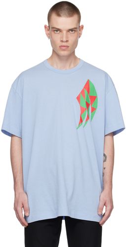 Blue Graphic T-Shirt - Comme des Garçons Homme Plus - Modalova