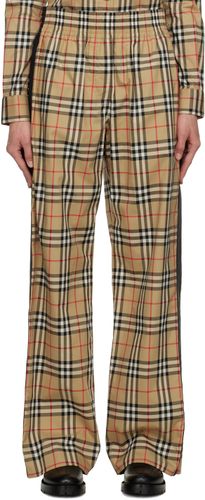 Burberry Beige Louane Trousers - Burberry - Modalova