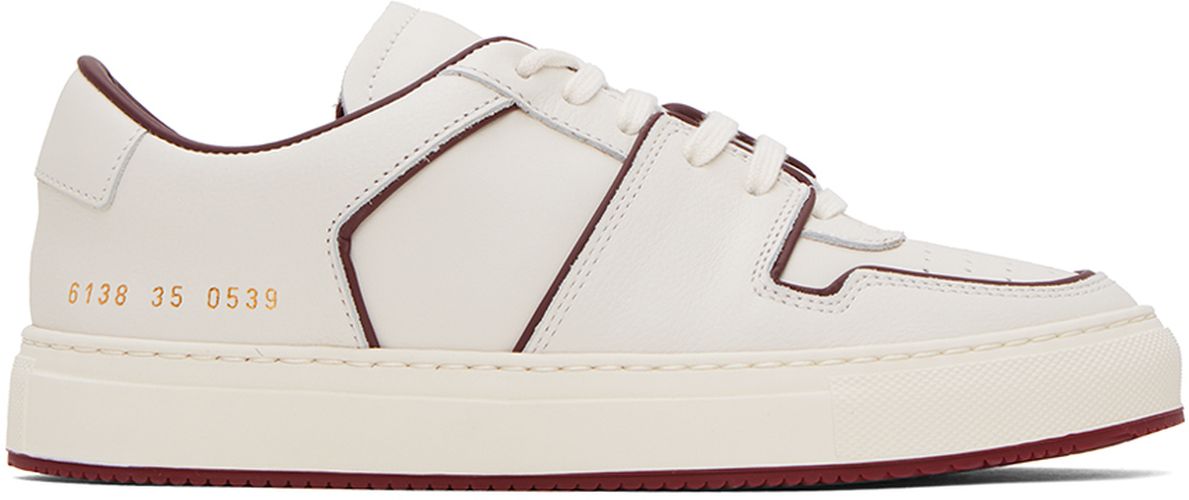 White Decades Low Sneakers - Common Projects - Modalova