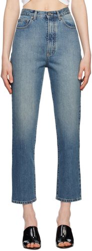 ALAÏA Blue Faded Jeans - ALAÏA - Modalova