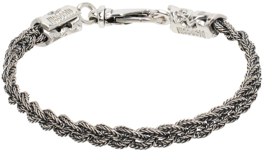 Emanuele Bicocchi Silver Padlock Bracelet