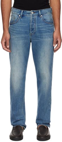 Emporio Armani Blue Faded Jeans - Emporio Armani - Modalova