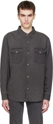 Levi's Black Western Denim Shirt - Levi's - Modalova