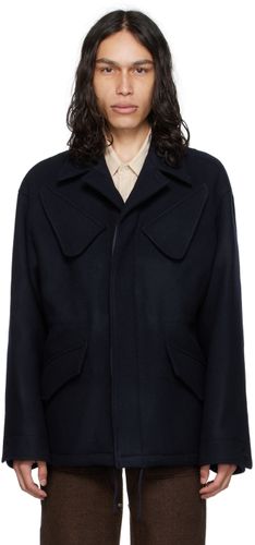 Notched Lapel Jacket - AFTER PRAY - Modalova