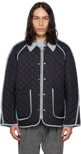 AFTER PRAY Black Quilted Jacket - AFTER PRAY - Modalova