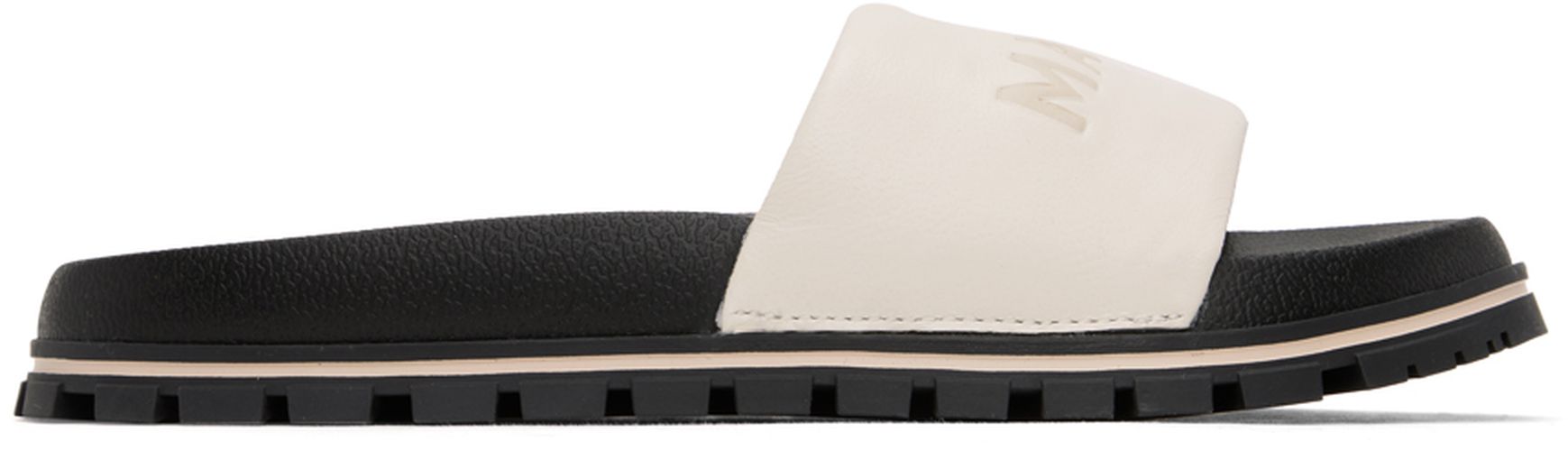 White 'The Leather Slide' Sandals - Marc Jacobs - Modalova