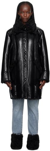 Ramona Faux-Leather Coat - Stand Studio - Modalova