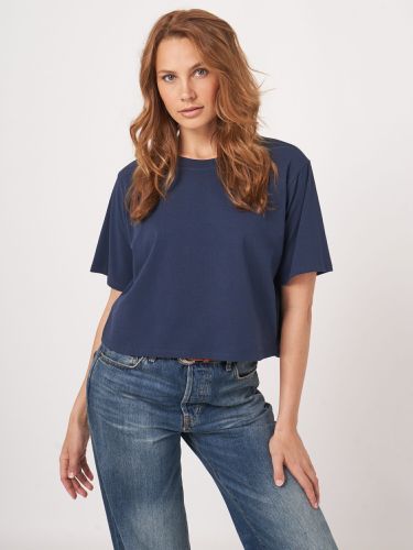 Boxy casual fit T-shirt - REPEAT cashmere - Modalova