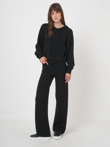 Wide leg terry knit pants - REPEAT cashmere - Modalova