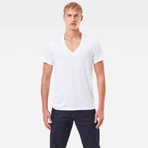 Basic V-Neck T-Shirt 2-Pack - - Men - G-Star RAW - Modalova