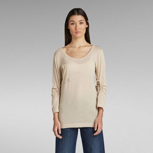 Top Adjustable Sleeve Slim - Mujer - G-Star RAW - Modalova