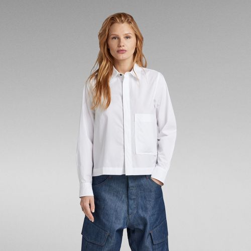 Camisa Boxy - Blanco - Mujer - G-Star RAW - Modalova