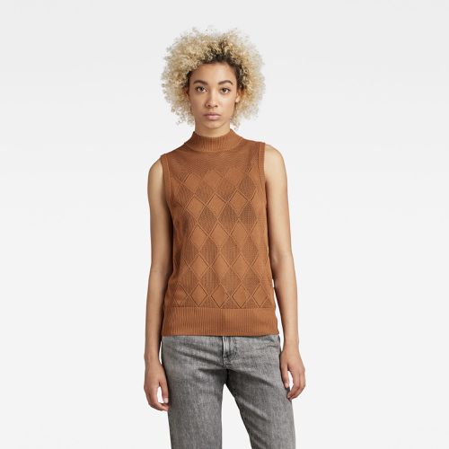 Jersey Pointelle Mock Knitted - - Mujer - G-Star RAW - Modalova