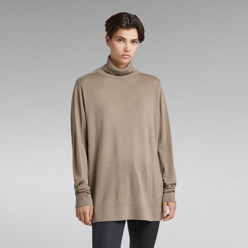 Jersey Knitted Turtleneck Loose - Mujer - G-Star RAW - Modalova