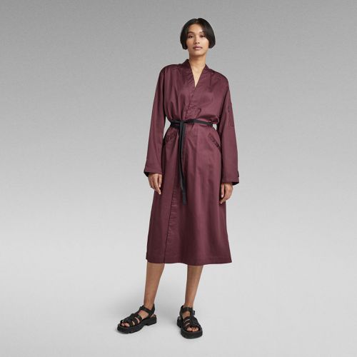 Wrap Dress - Purple - Women - G-Star RAW - Modalova